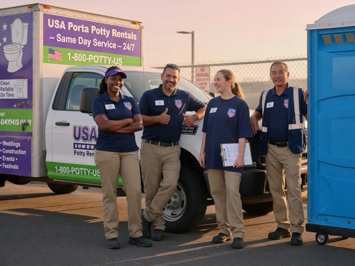Porta Potty Rental company in Raleigh, ND